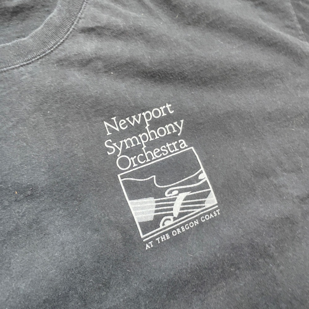 Newport‎ Symphony Orchestra T Shirt Mens XL Graphic Tee Oregon Coast - Picture 4 of 5